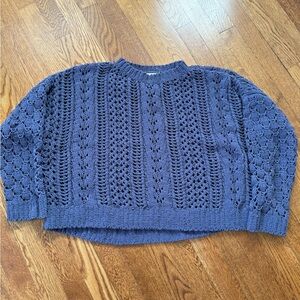 Women's Blue Alter’d State Chunky Knit Sweater